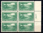 US stamps- Scott # 617 plate # block of 6 (A94)