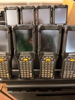 8 x Motorola Symbol MC9090 Barcode Scanners – Job Lot with Chargers & Batteries