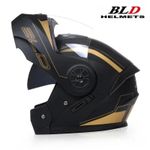 Flip up Motorcycle Helmet Double Lens Full Face Helmet High Quality DOT Approved