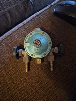Gautzsch Gimeg 11” B Green S101 LPG gas regulator Splitter Valve Caravan Camping