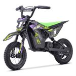 FunBikes MX350 350w 36v 4ah 12/12 51cm Lithium Green Electric Kids Dirt Bike