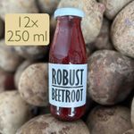 Robust Beetroot Juice, 100% Vegetable & Fruit-Based, 12 x 250ML  NFC