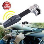 UK Touch Alarm Bi-Bi Anti-Theft Car Van Steering Wheel Lock Security Clamp Lock