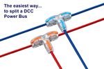 DCW-iLT.12 DCC Concepts Solderless i-Link TEE Connectors (12 pack)
