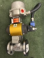 Ball Valve Stainless Flanged 25mm Actuator ,Switch Box,  Solenoid Worcester