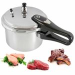 13 LITRE  ALUMINIUM PRESSURE COOKER  KITCHEN CATERING HOME NEW WITH EXTRA GASKET
