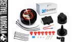 Universal 13 Pin Electric Towbar Wiring Kit with Relay Quasar High Quality WH3S