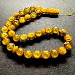 Amber Tesbih Round Natural Baltic Jewelry Islamic Prayer Beads Misbaha Gift
