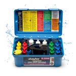 Taylor Pool Water Test Kit, Complete Swimming 1 Pack, blue 
