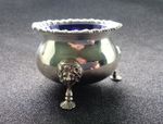 Mappin & Webb Sterling Silver Salt With Liner