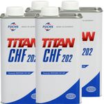 FUCHS TITAN CHF 202 Power Steering Central Hydraulic Fluid Automotive 1 Litre x4