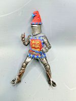 120mm EDWARD THE BLACK PRINCE MEDIEVAL KNIGHT MOUNTED professional paint