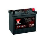 YUASA Car Battery YBX3053 12V 45Ah 400A 4 Years Warranty T1 T3 Starter SMF