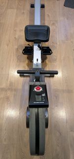 Horizon Fitness Oxford II CS Rowing Machine Calorie/Distance Monitor Grey/Black