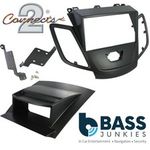 CT23FD25 Ford Fiesta MK7 2008-2017 Black Double Din Car Stereo Fascia Panel Kit