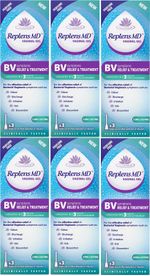 6 x Replens BV Symptoms Relief & Treatment Vaginal Gel (3 Applicator) - BB 08/24