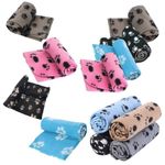 Multipack Soft Fleece Dog Puppy Bed Travel Car Blanket Bedding Pet Blanket