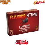 New Exploding Kittens Card Game Original Fun Family Adults & Kids
