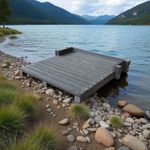 ToughTimber 100% Recycled Plastic Fishing Peg - 100cm x 100cm