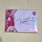 Tony Adams Arsenal Signed Autograph Trading Card Limited Edition 03/03 Bookend