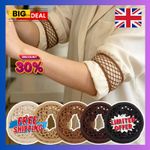 Adjustable Elastic Sleeve Shorteners Non Slip Cuff Clips Shirt Arm Bands UK