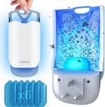 Fly Catcher Indoor, Fruit Fly Trap for Indoors, (1 Device + 6 Refills) Gnat