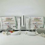 Nintendo Wii White Console X2 Controllers - 15 FREE GAMES * SAME DAY DISPATCH *
