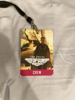 Top Gun World Premier Crew Pass Lanyard