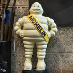 Hand Painted 'Michelin Man' Home Ornament - 33cm