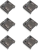 6PCS DFPlayer Mini MP3 Player Module Audio Voice Decode Board Shield Supporting 