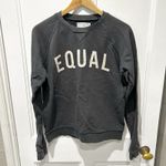 Sol angeles x Anthropologie grey graphic sweatshirt size s