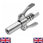 10000PSI Professional Grease Gun Coupler Quick Release Lock Oil Injection Nozzle