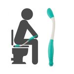 Bottom Bum Wiper Toilet Incontinence Aid Elder Pregnancy Disability Mobility