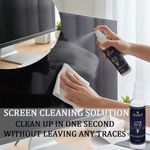 Universal Screen Cleaner Spray Kit with Cloth for Phone Laptop TV LCD LED
