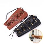 HQ Archery Arm Guard Cowhide Protective Leather Bracer Traditional Hunt Bow