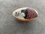 Owen Farrell signed British and Irish Lions Gilbert mini rugby Ball Saracens coa