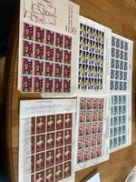 Liechtenstein used and  mnh Europa CEPT sheets / blocks high cat value
