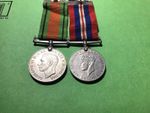 2- 1939 to 1945 World War 2 Medals 