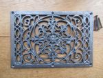 TRADITIONAL VICTORIAN VINTAGE CAST IRON AIR VENT AIR BRICK GRILLE COVER