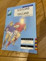 1991 Scotland v England Rugby World Cup Semi Final Programme , Murrayfield