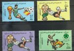 Libya 990A-993A MNH Football - World Cup #WW277