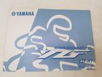 YAMAHA YZF-F1 Motorcycle Handbook DEC 1999 #5JJ28199G0 GERMAN TEXT