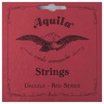 AQUILA BARITONE UKULELE STRINGS - RED SERIES - DGBE LOW D TUNING - 89U
