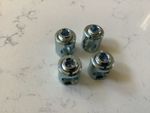 Silver Cross Bromley Cot Bed Fixing - Parts F and H  x 4