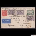 1931 First Experimental Airmail Australia - England Cover