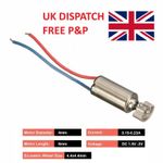 4x8mm DC 1.5-3V Micro Cell Phone Coreless Vibration Motor Vibrator RC TOY