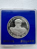 1983 200 Zlotych Poland Jan III Sobieski Silver Proof Coin In Original Capsule