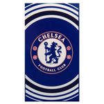 Chelsea FC Towel Pulse Design Large crest Bath Beach Fan Gift Official Licensed