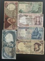 Set Of 6 Banknotes Portugal  🇵🇹