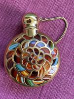 Vintage Rare GUERLAIN Les METEORITES SAMSARA PERFUME In Flask Shaped Bottle. GC 